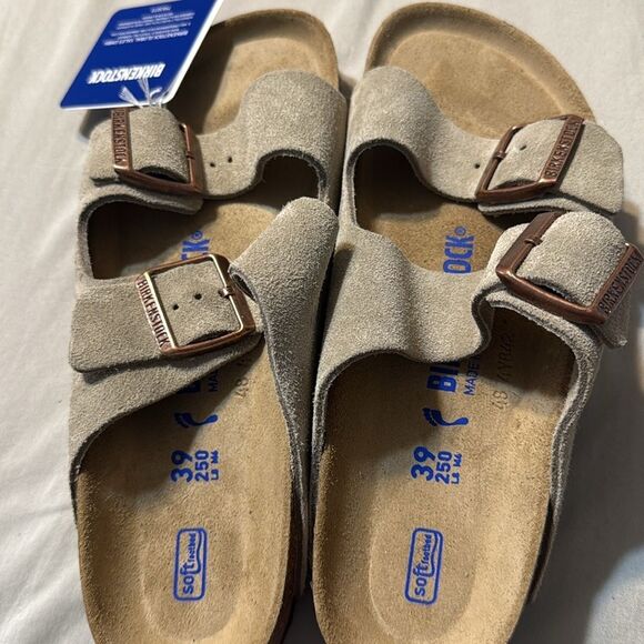 Womens Birkenstock Arizona Suede Sandal women’s 10 men’s 8 - Picture 5 of 7